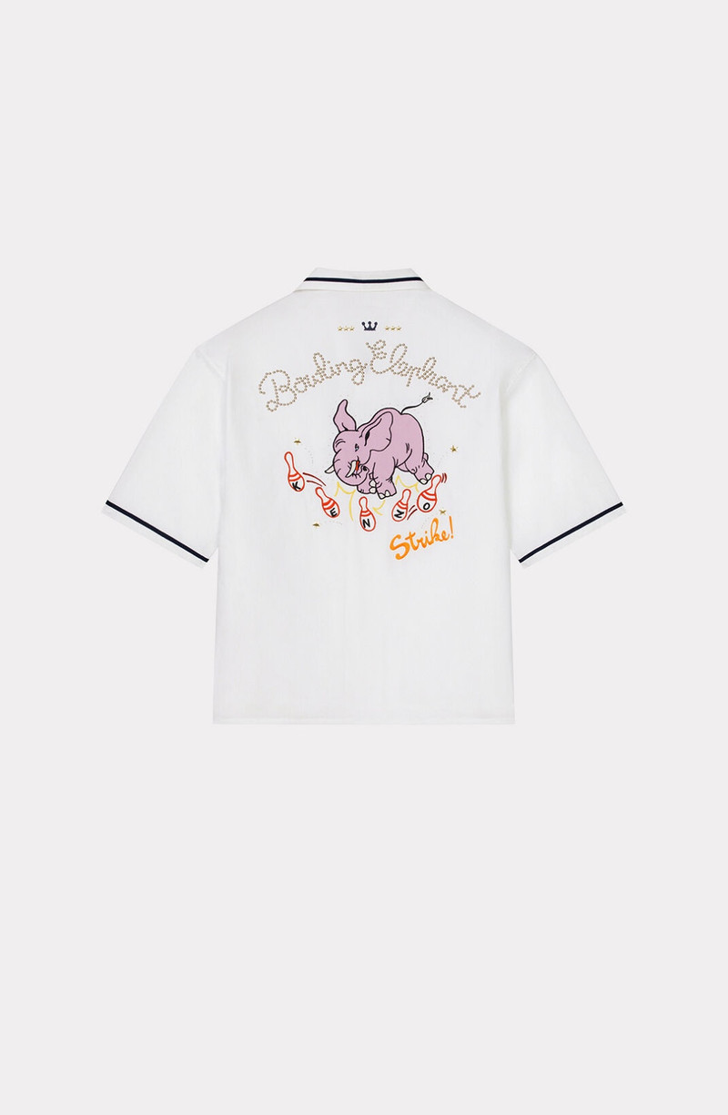 KENZO 'Bowling Elephant' Hawaiian shirt outlook