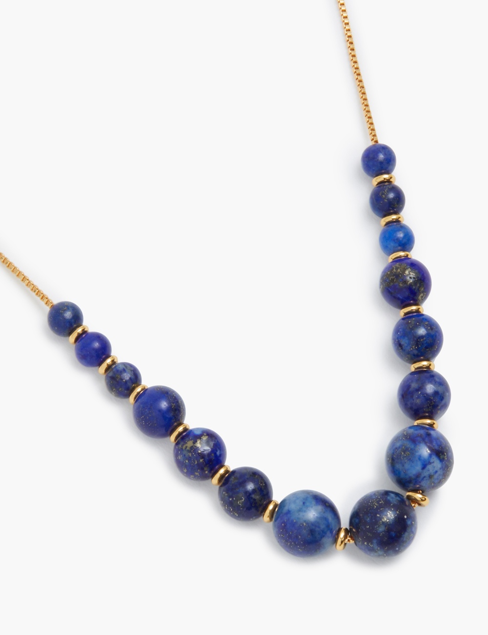FINE LAPIS SPHERE NECKLACE 5