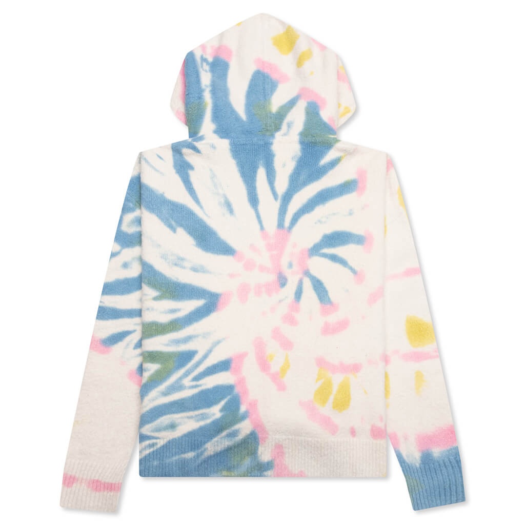 TIE DYE HOODY SWEATER - BEIGE/MULTI - 2