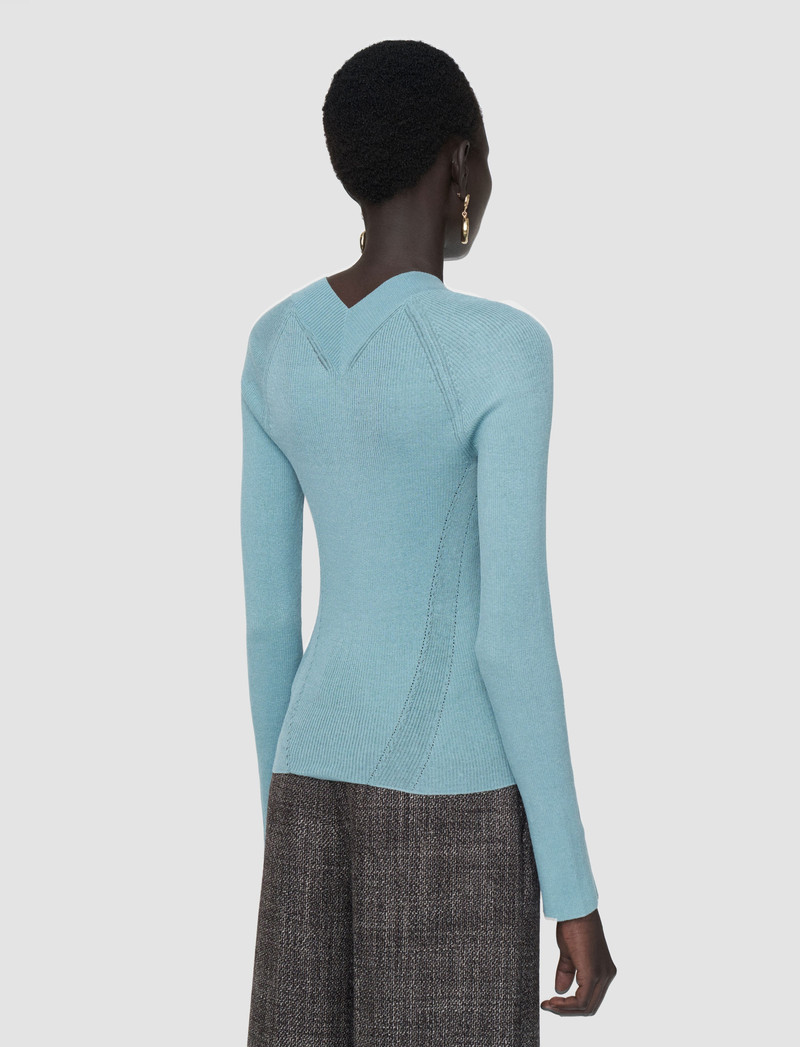 Harti Linen Blend Knit Top 3