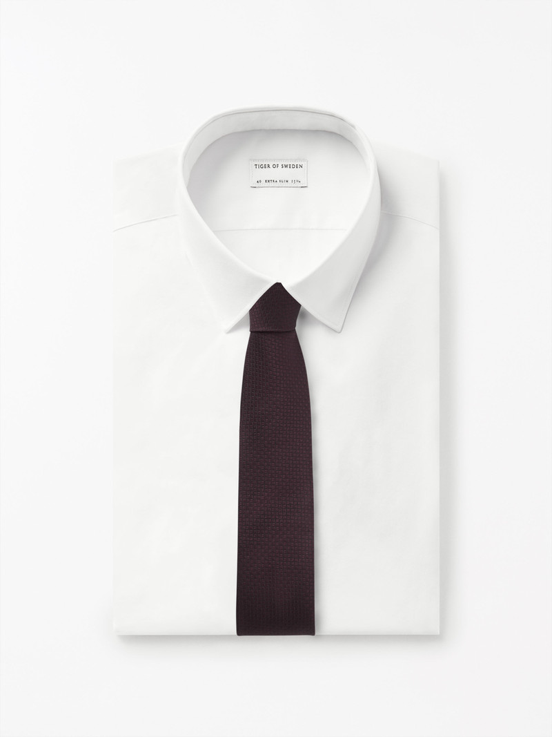 TIGER OF SWEDEN Septa Silk Jacquard Tie outlook