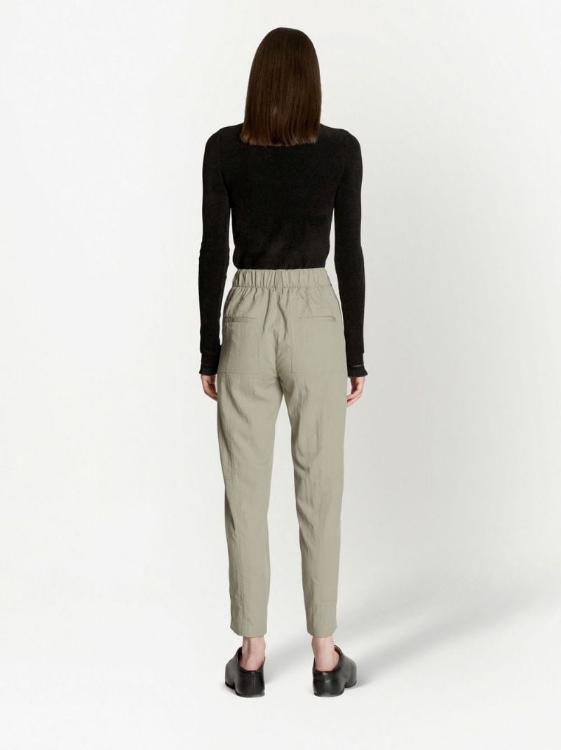 tapered pocket-detail trousers - 4