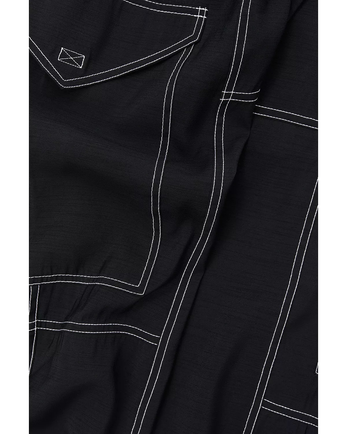 Drawstring Cargo Pants - 5