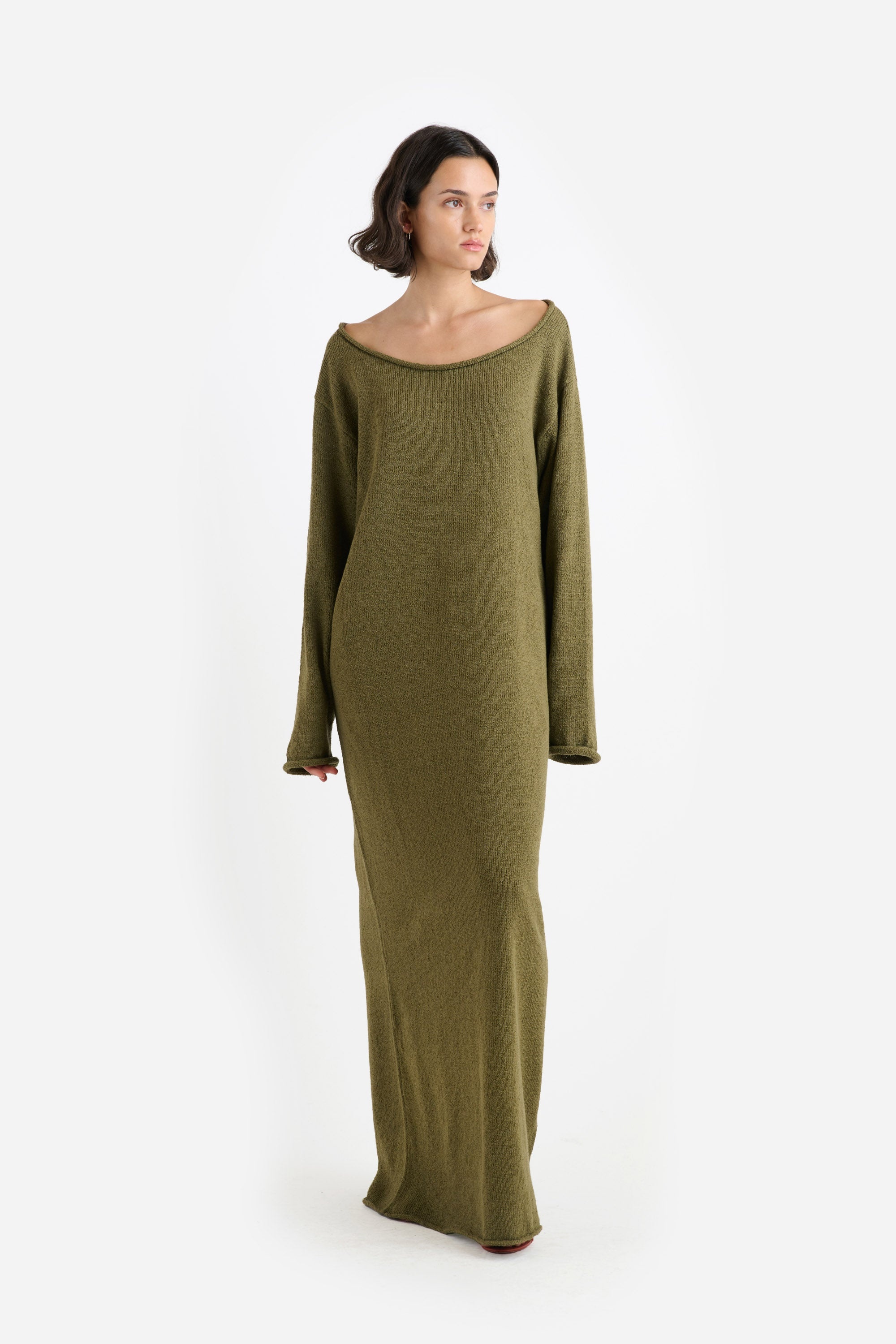 NORA LITE OVERSIZED DRESS L/S - 2