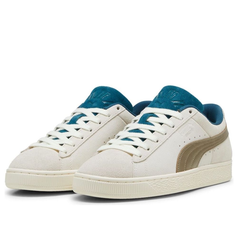 PUMA Play Loud Suede 'Warm White Cold Green' 398190-02 - 3