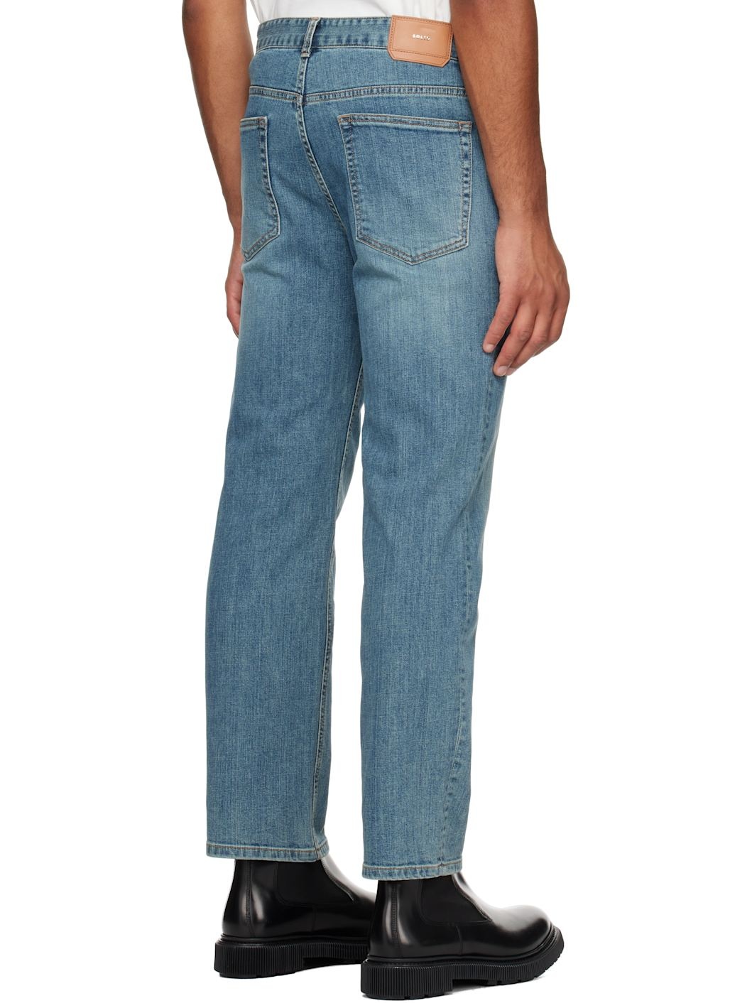 Blue Slim Jeans - 3