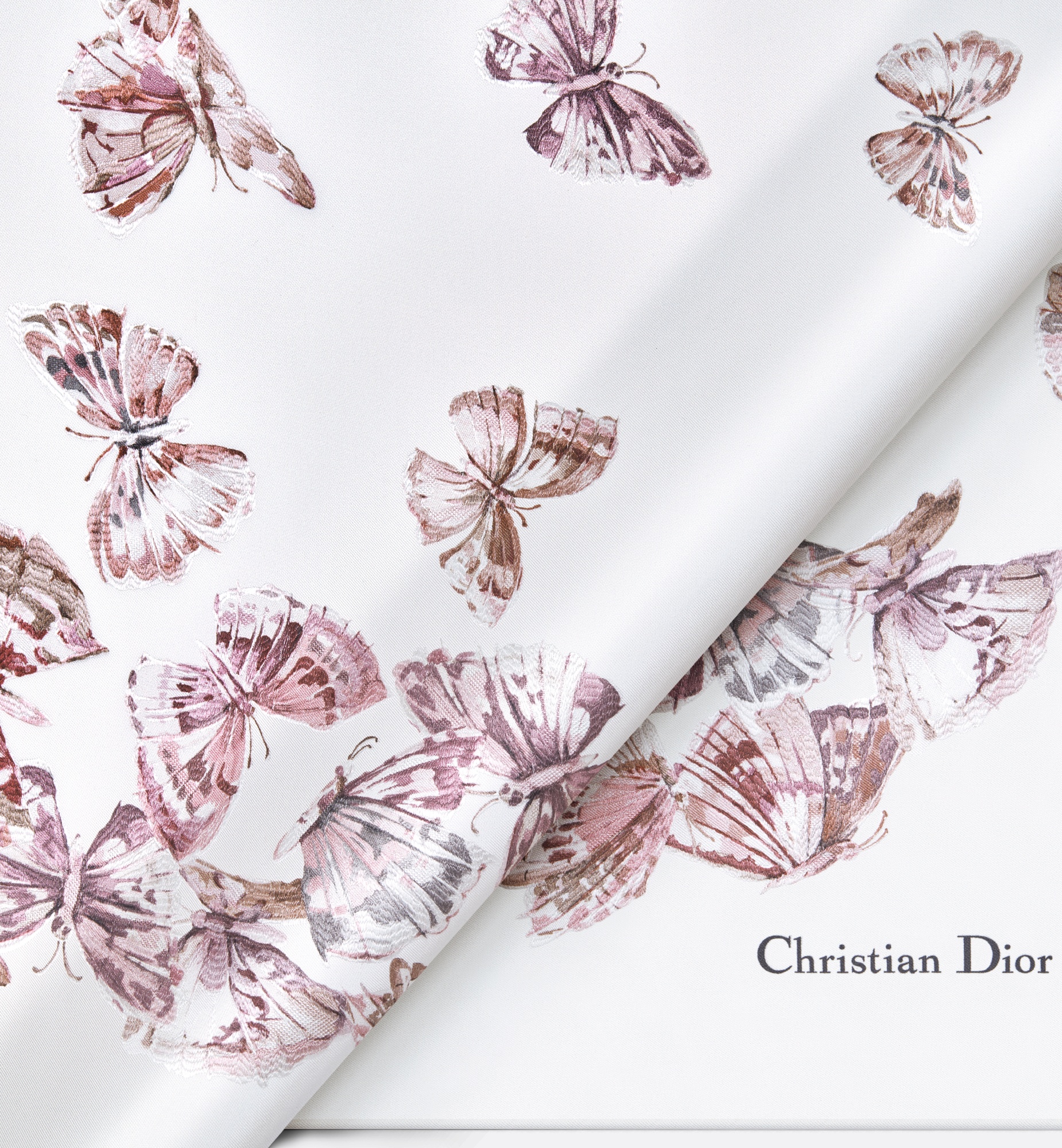 Dior Camo Papillon Triangle Scarf - 2