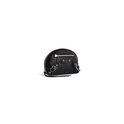 BALENCIAGA Women's Le Cagole Xs Cosmetic Pouch  in Black outlook