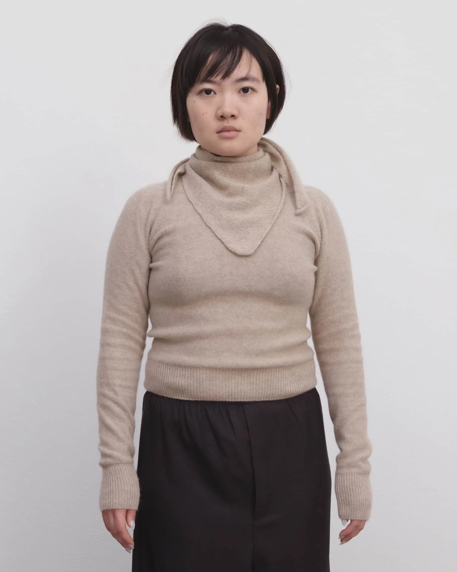 Trin Scarf Small - Recycled Cashmere - 1