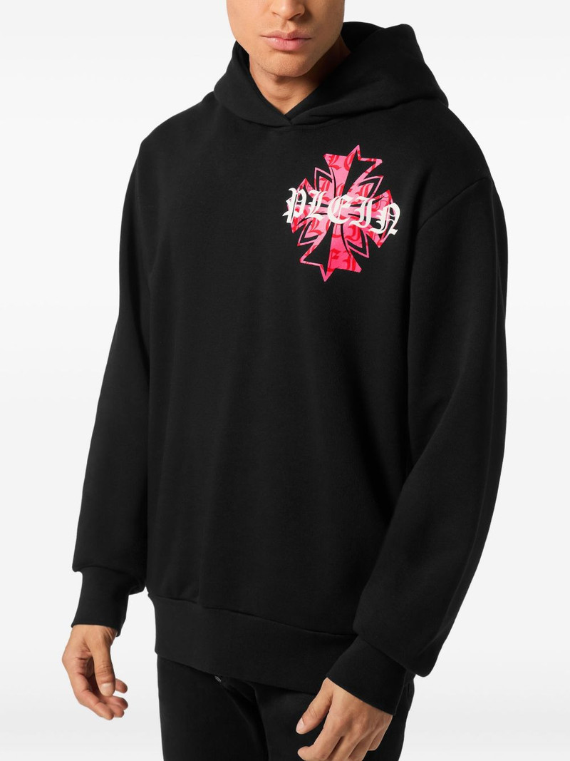 PHILIPP PLEIN graphic-print hoodie outlook
