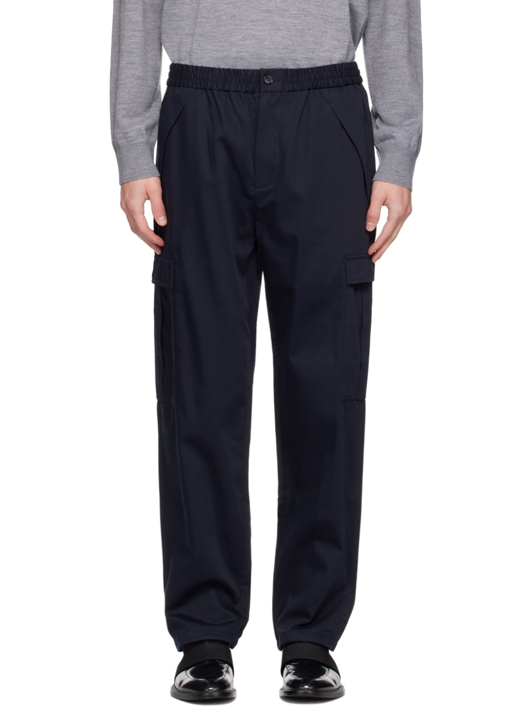 Navy Capleton Cargo Pants - 1