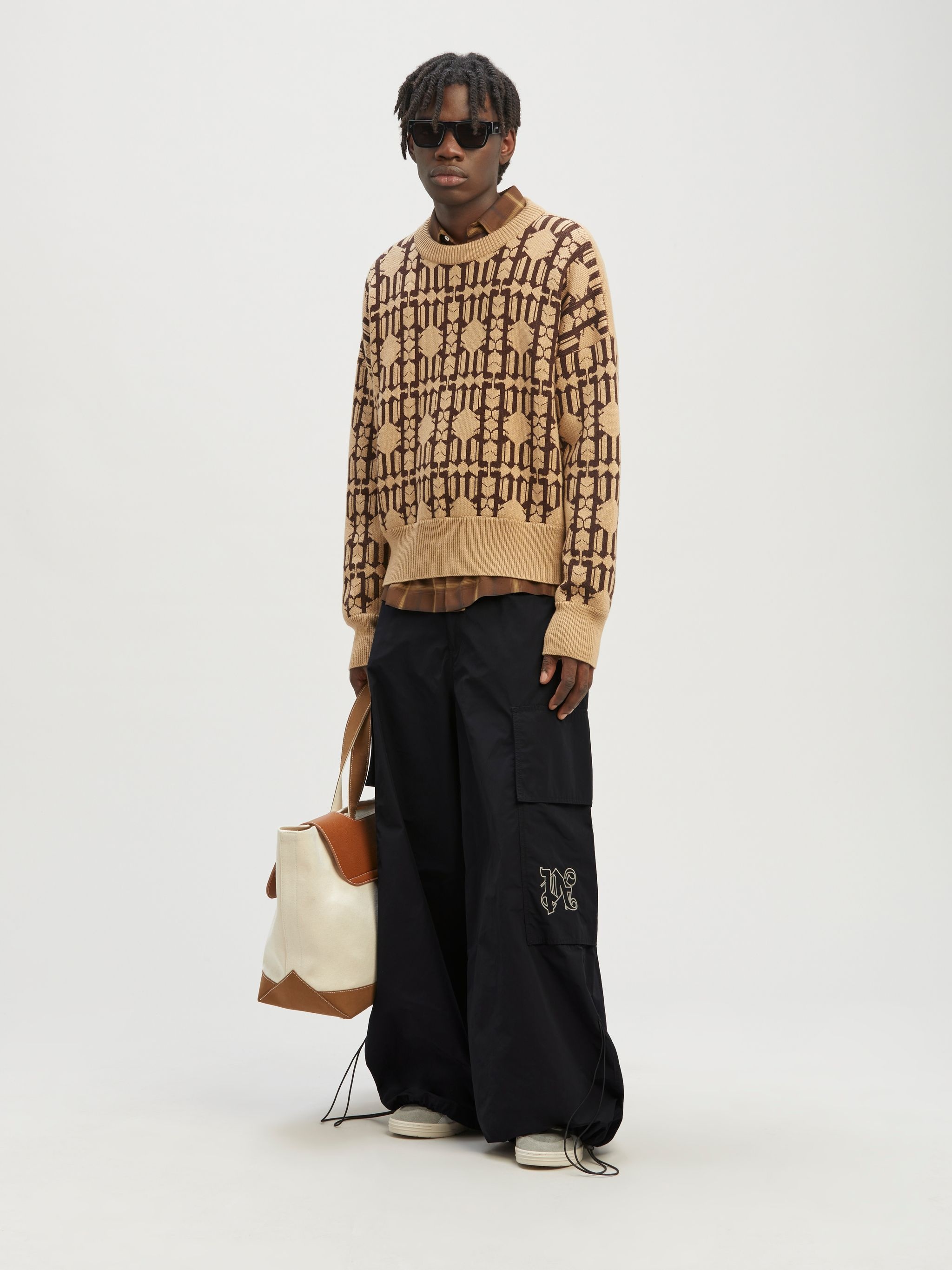 Monogram Parachute Pants - 2
