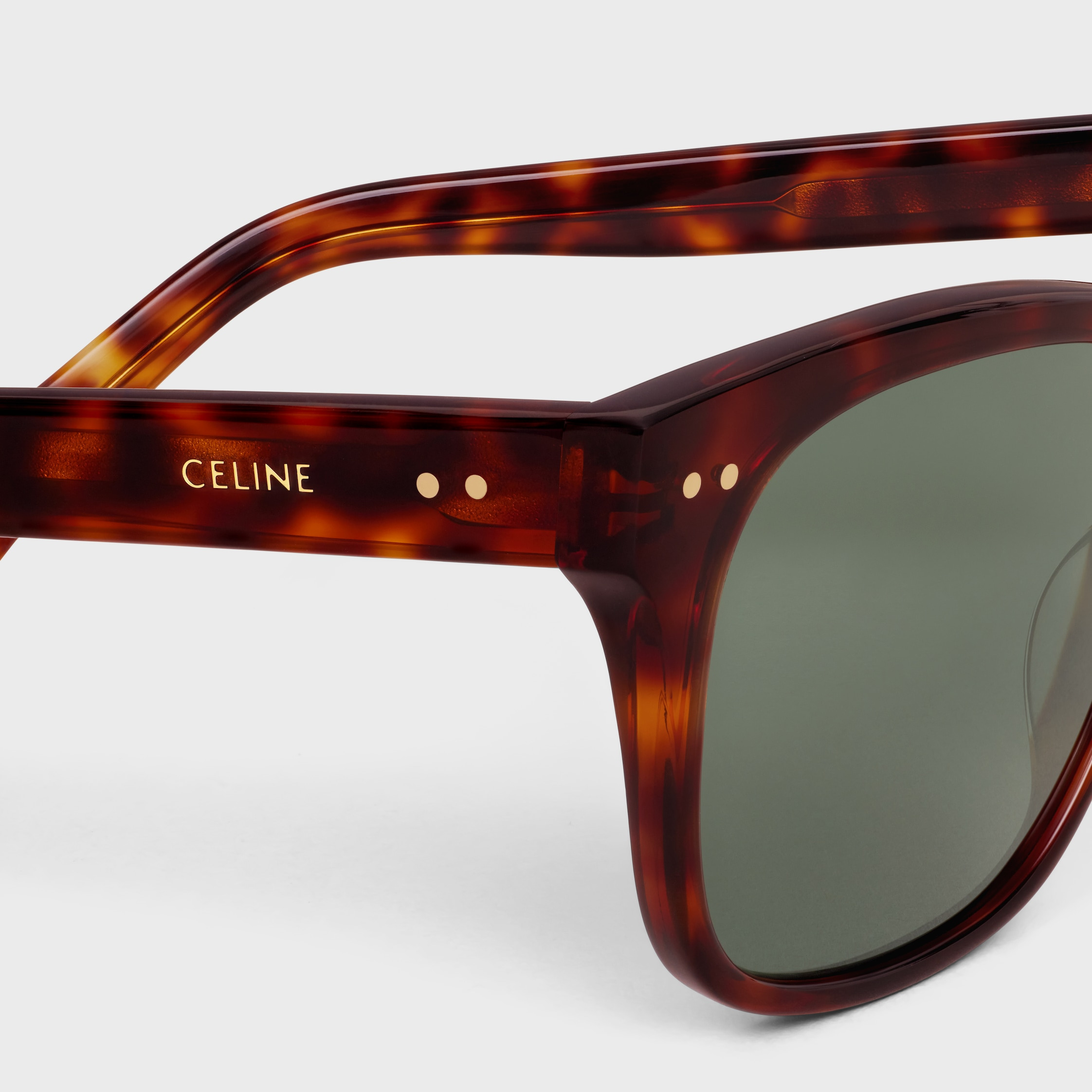Black Frame 59 sunglasses in Acetate - 2