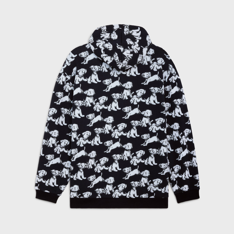 CELINE HOODIE IN COTTON FLEECE WITH ARTIST PRINT outlook