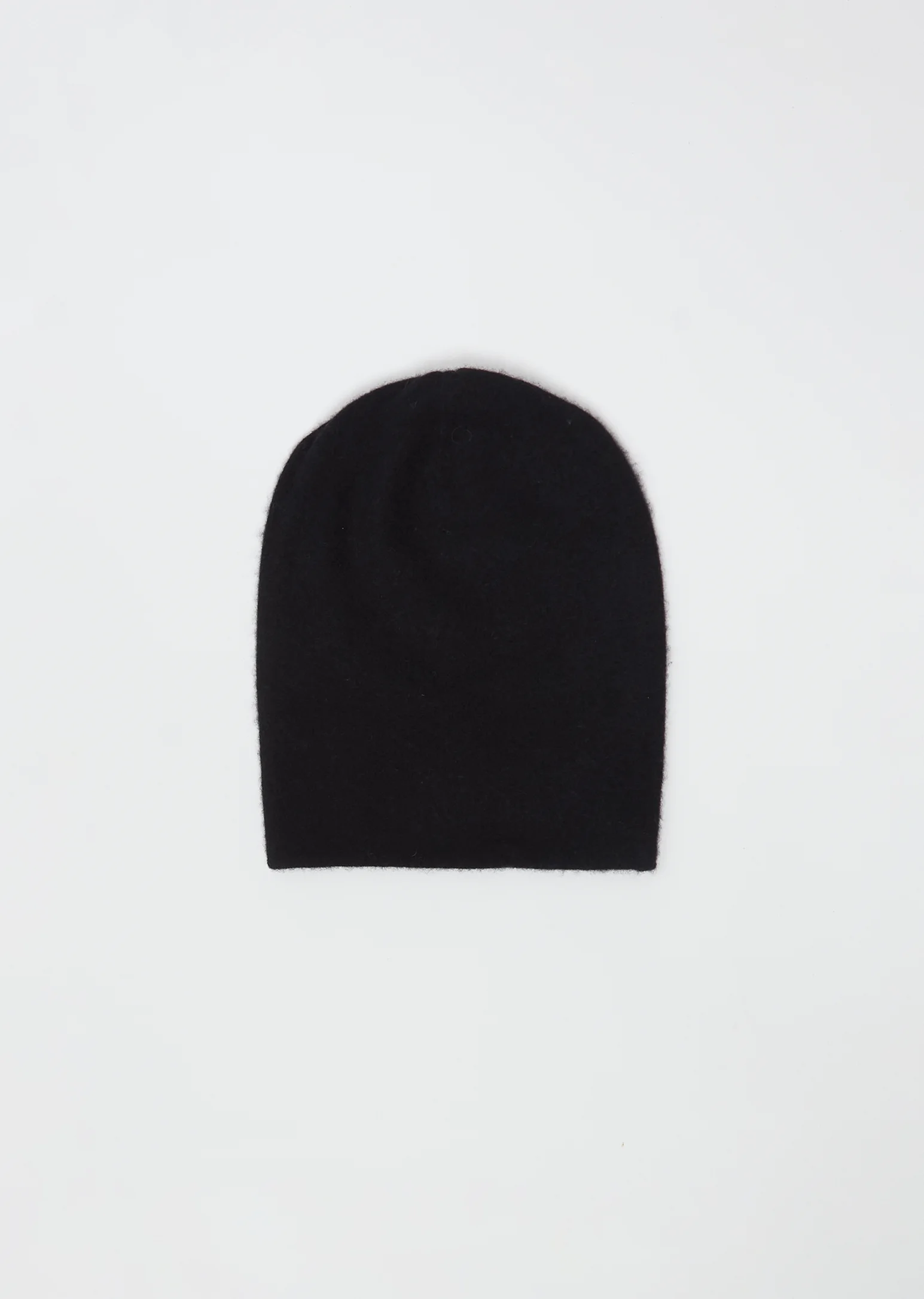Cashmere Beanie — Black - 1