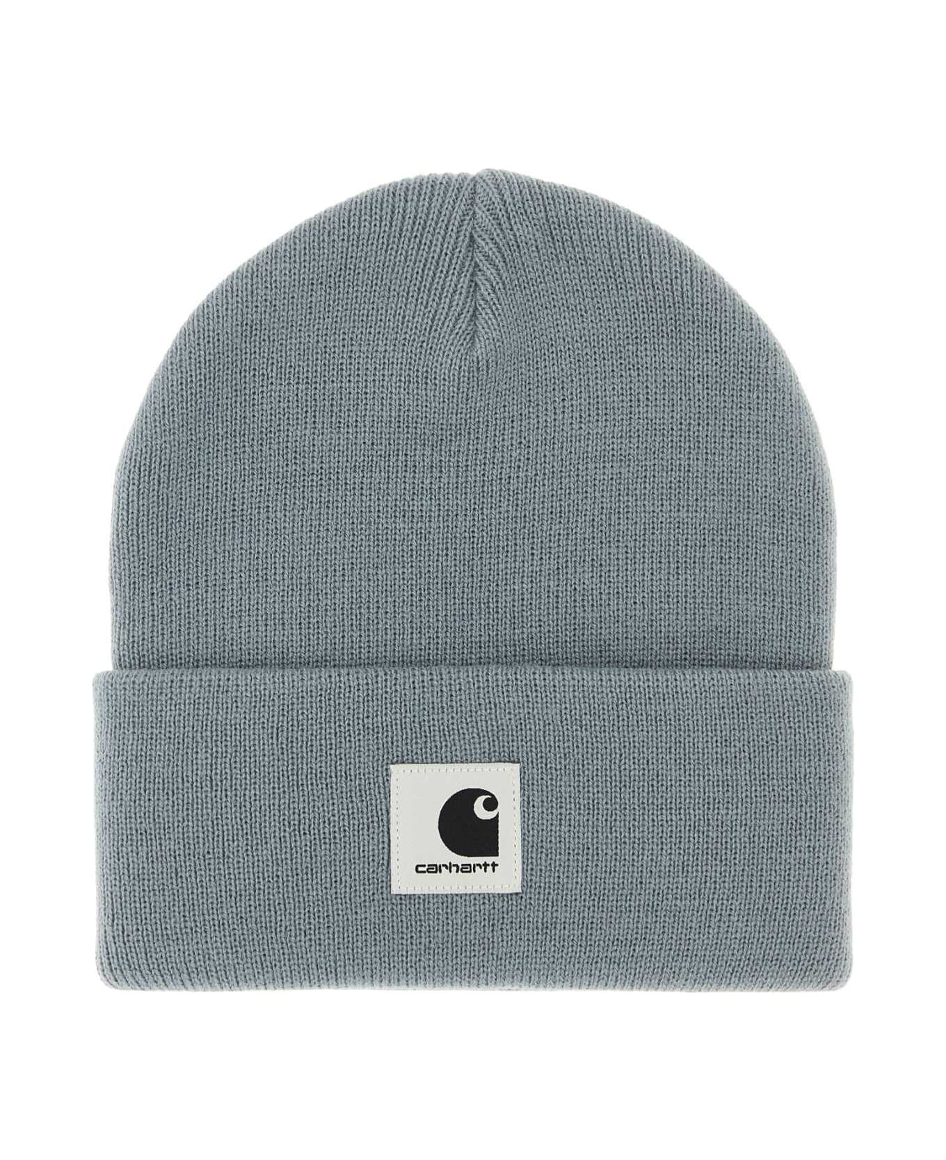 Powder Blue Acrylic W Ashley Beanie - 1