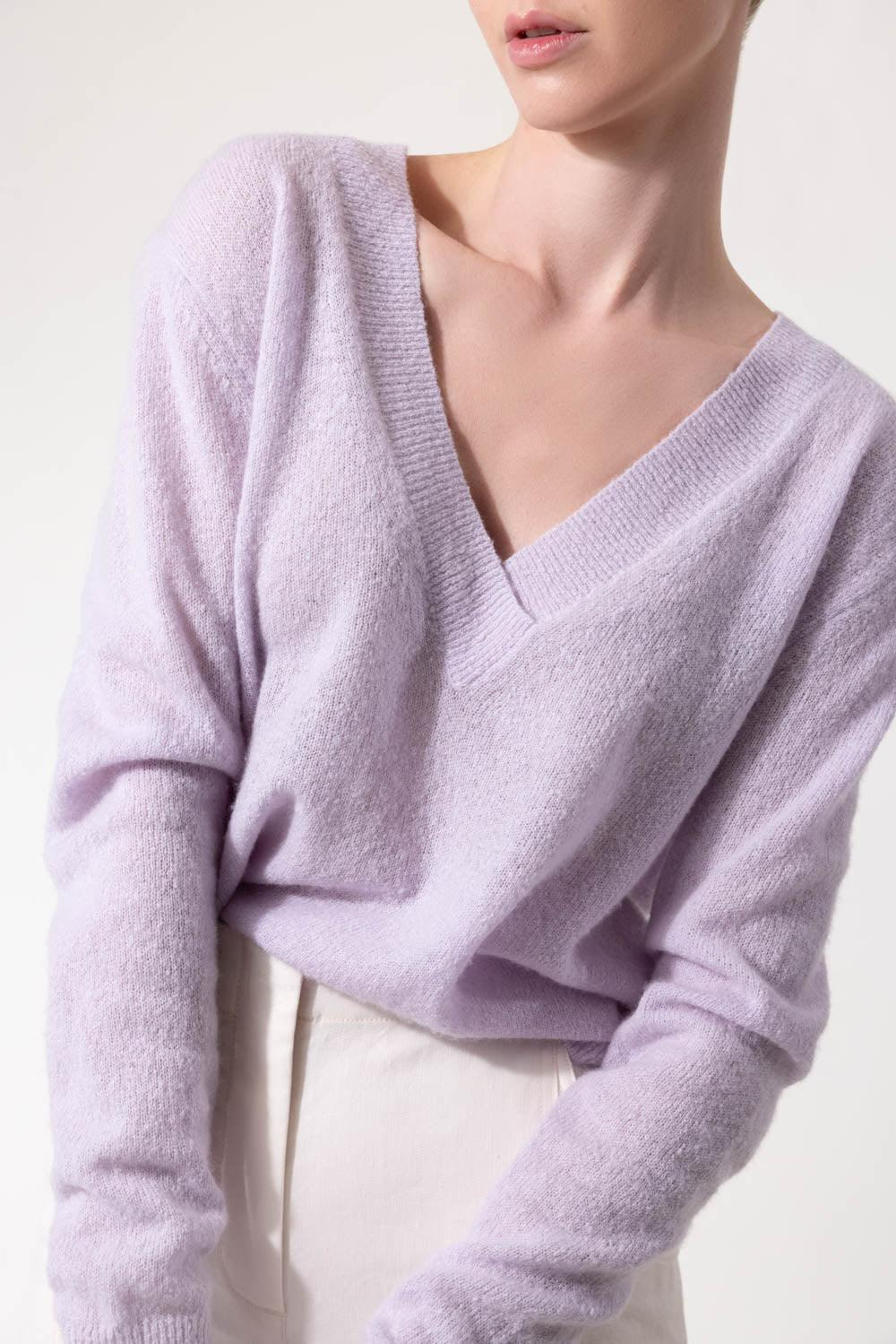 Perfect Deep V Sweater - 2