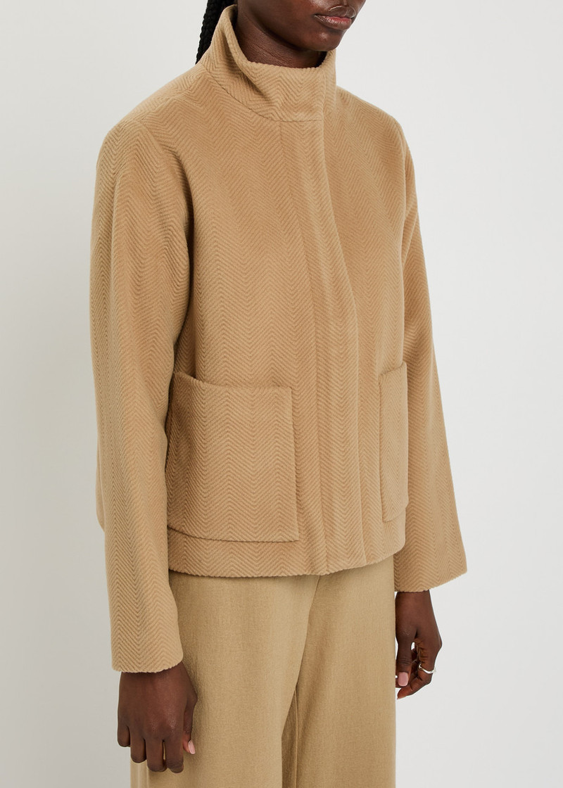 EILEEN FISHER Eileen Fisher Chevron Wool Jacket outlook