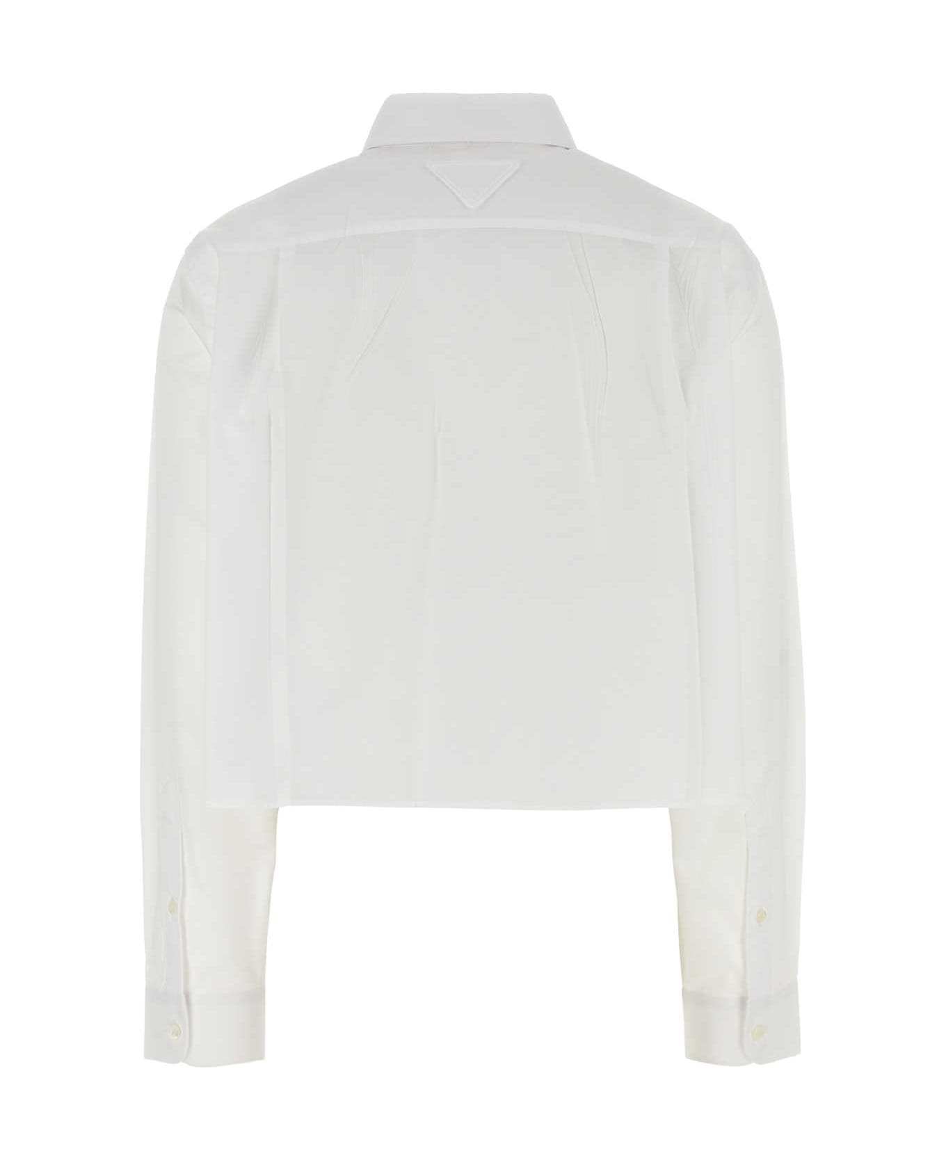 White Poplin Shirt - 2