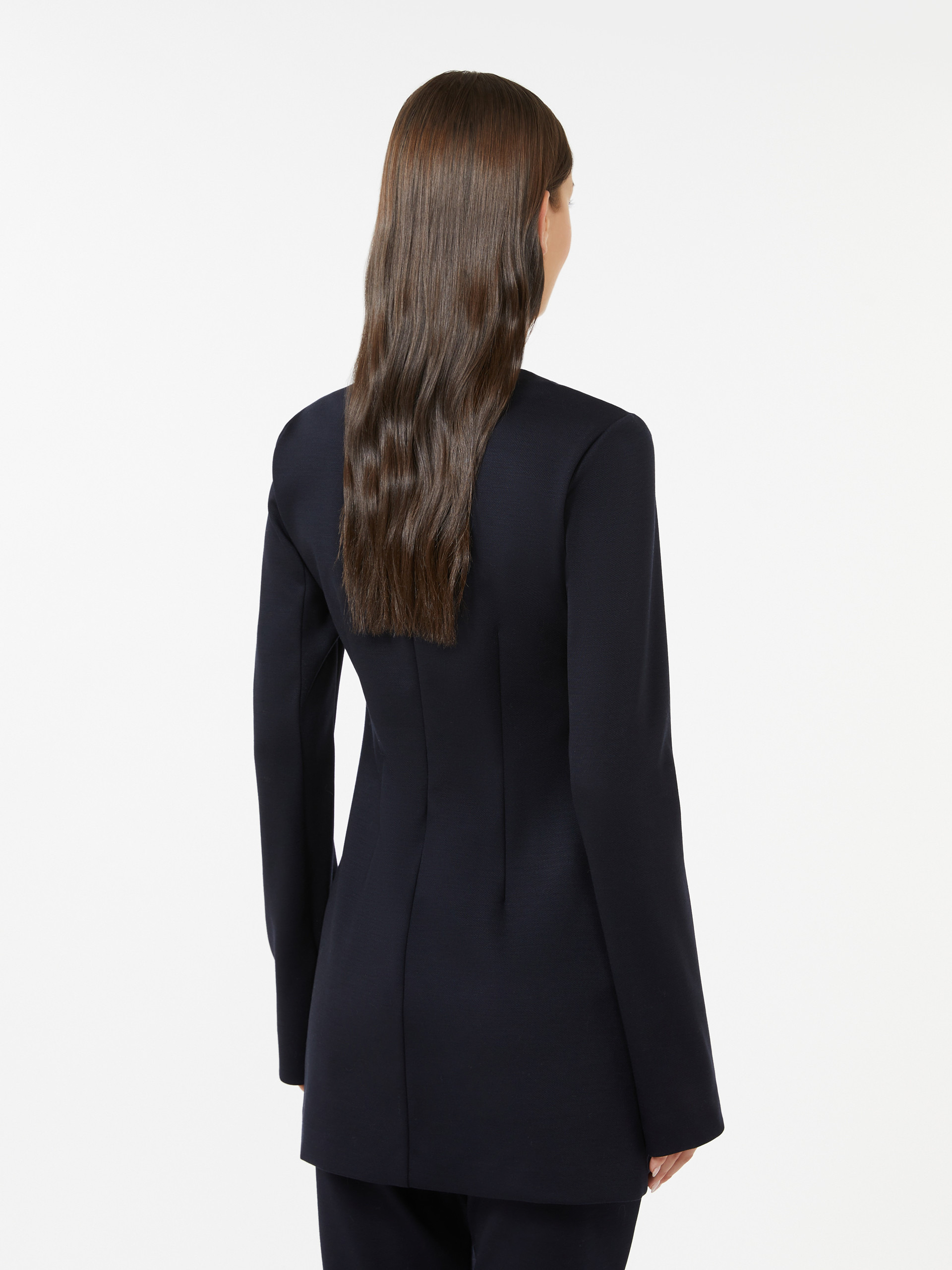 ALPINO Gabardine and jersey dress - 4