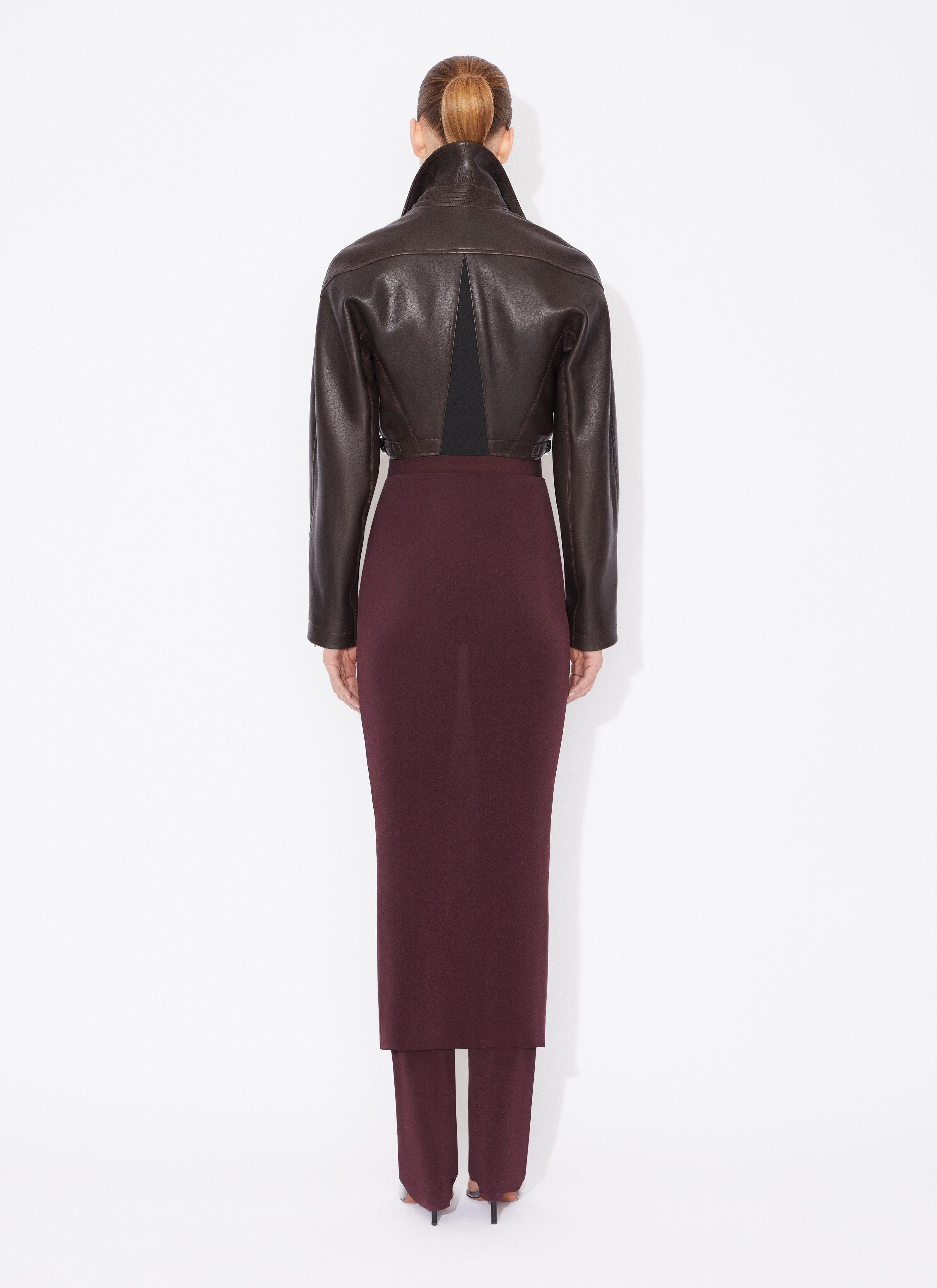 FADED NAPPA BIKER JACKET - 3