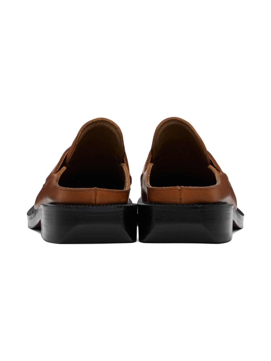 Brown Curve MU03 Slip-On Loafers - 2