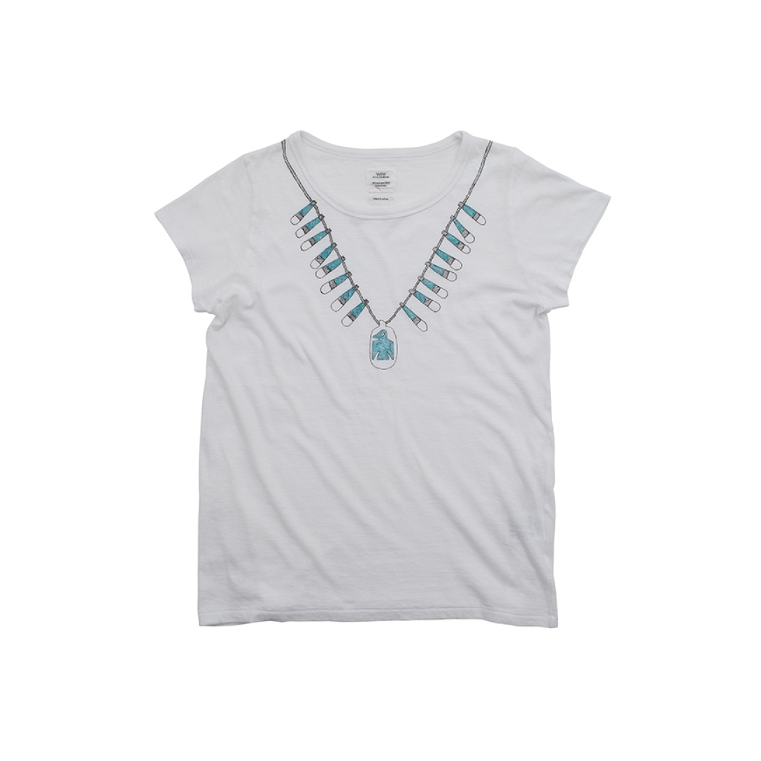 BOYS TEE S/S NECKLACE SKETCH W WHITE - 1