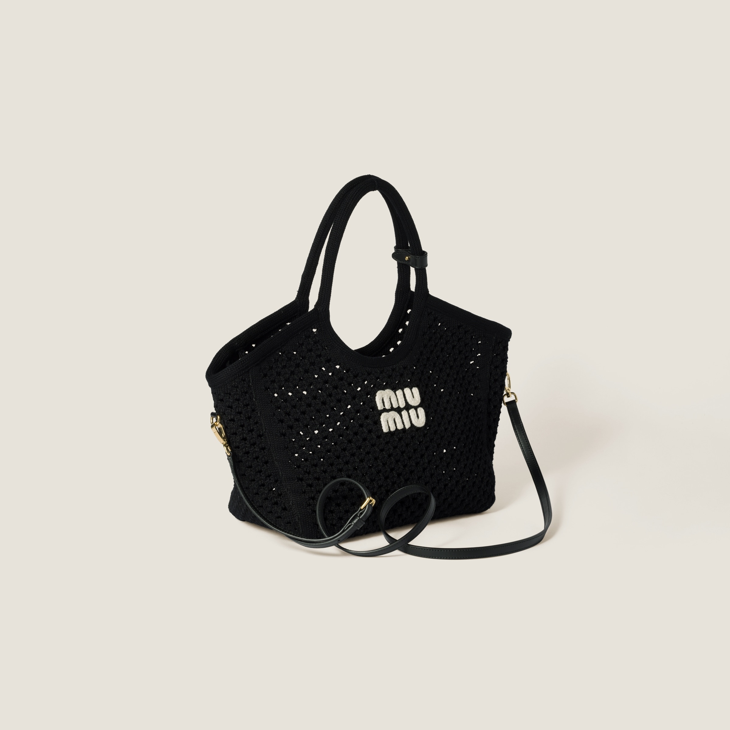 IVY cotton mesh tote bag - 2