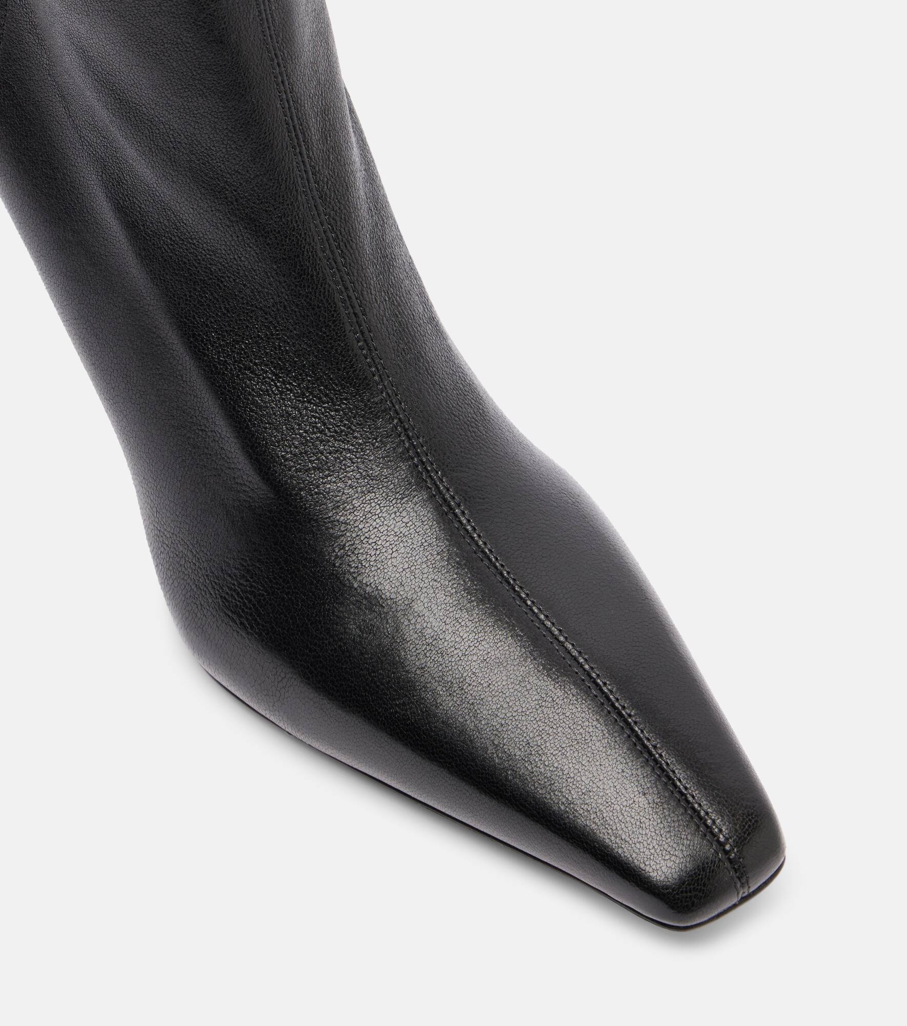 Belle 75 leather ankle boots - 5