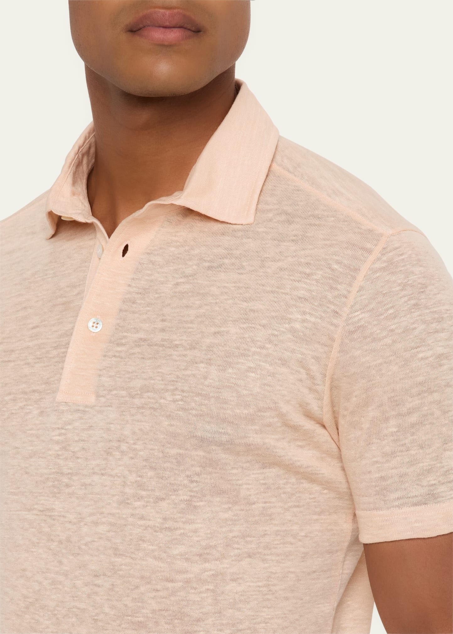 Men's Sam Linen Crewneck T-Shirt - 5