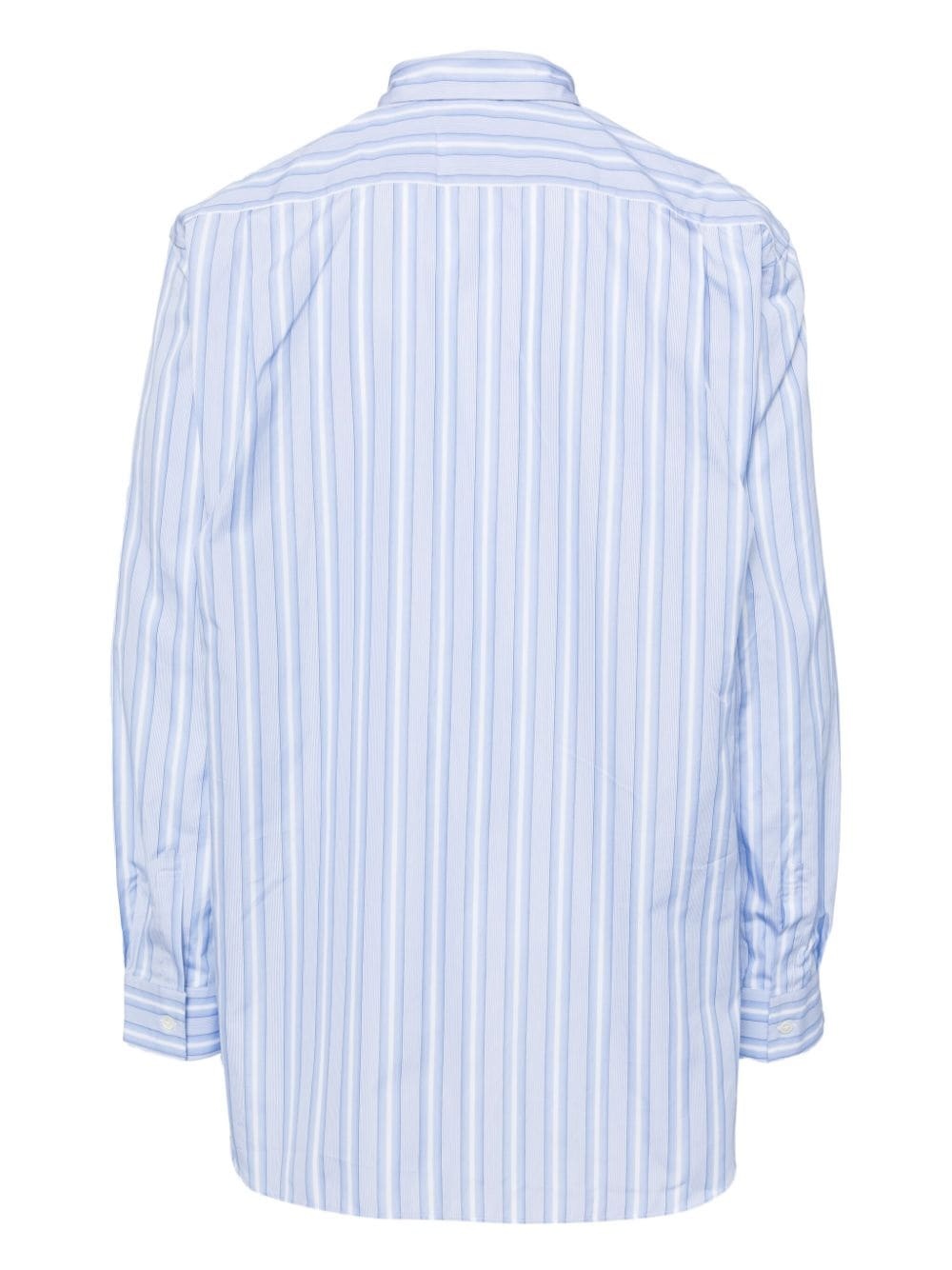 stripe print shirt - 2