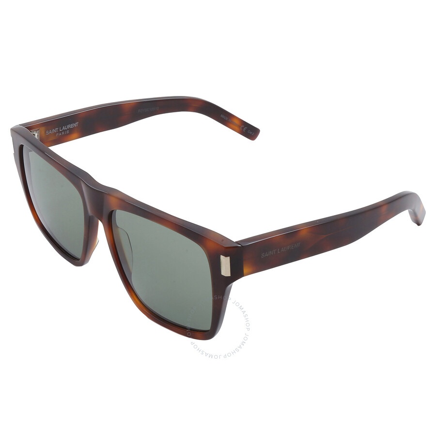Saint Laurent Green Square Ladies Sunglasses SL 424 003 56 - 4