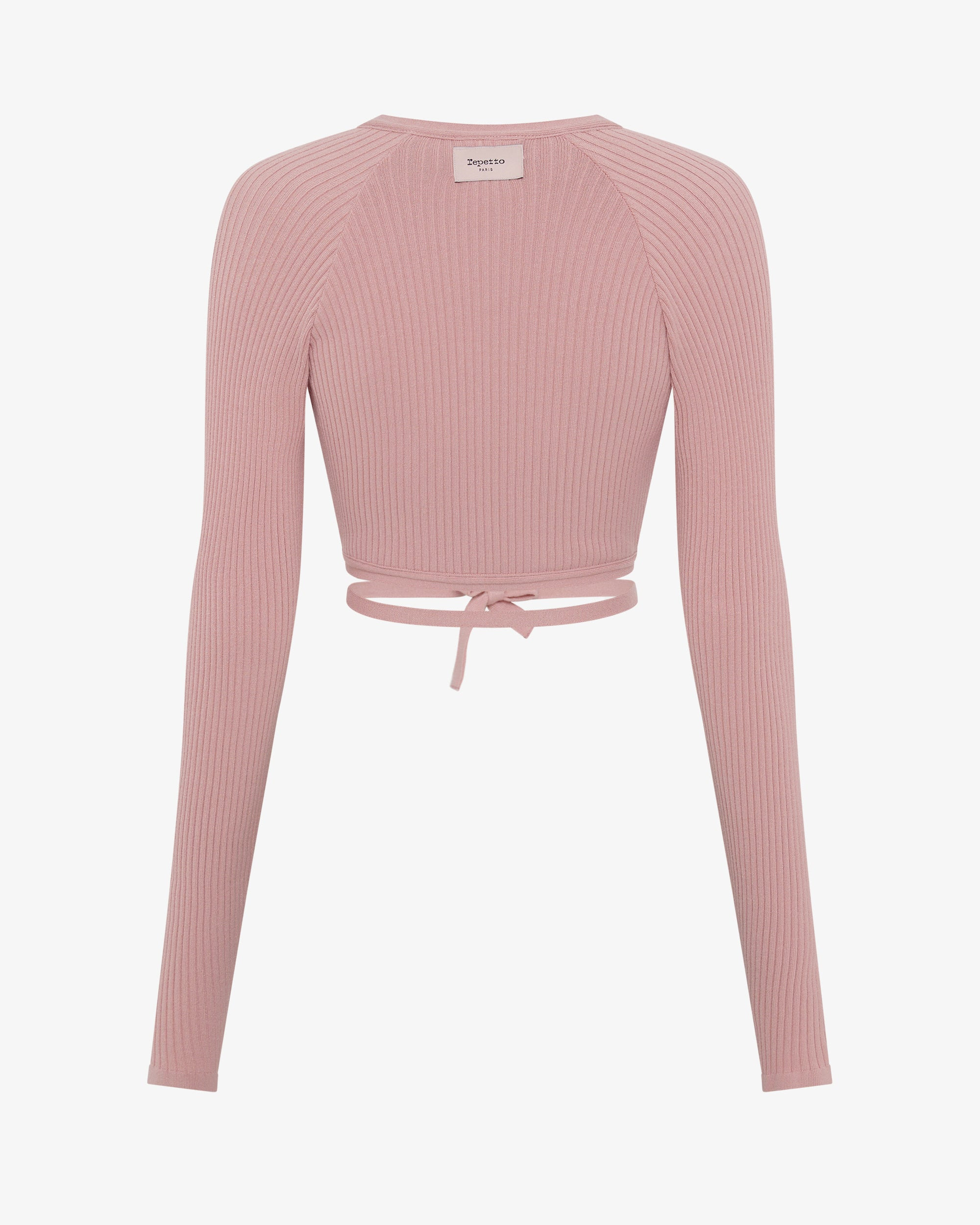 RIB-KNIT WRAP-OVER - 2