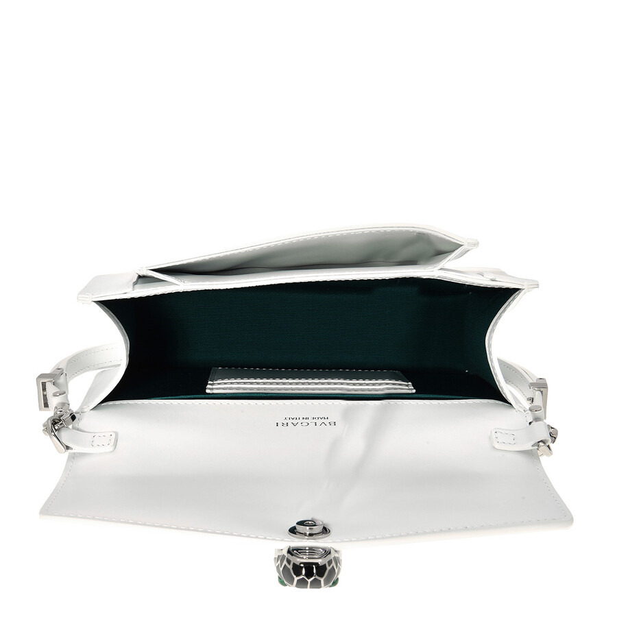 Bvlgari East-West Leather Serpenti Forever Shoulder Bag - 5