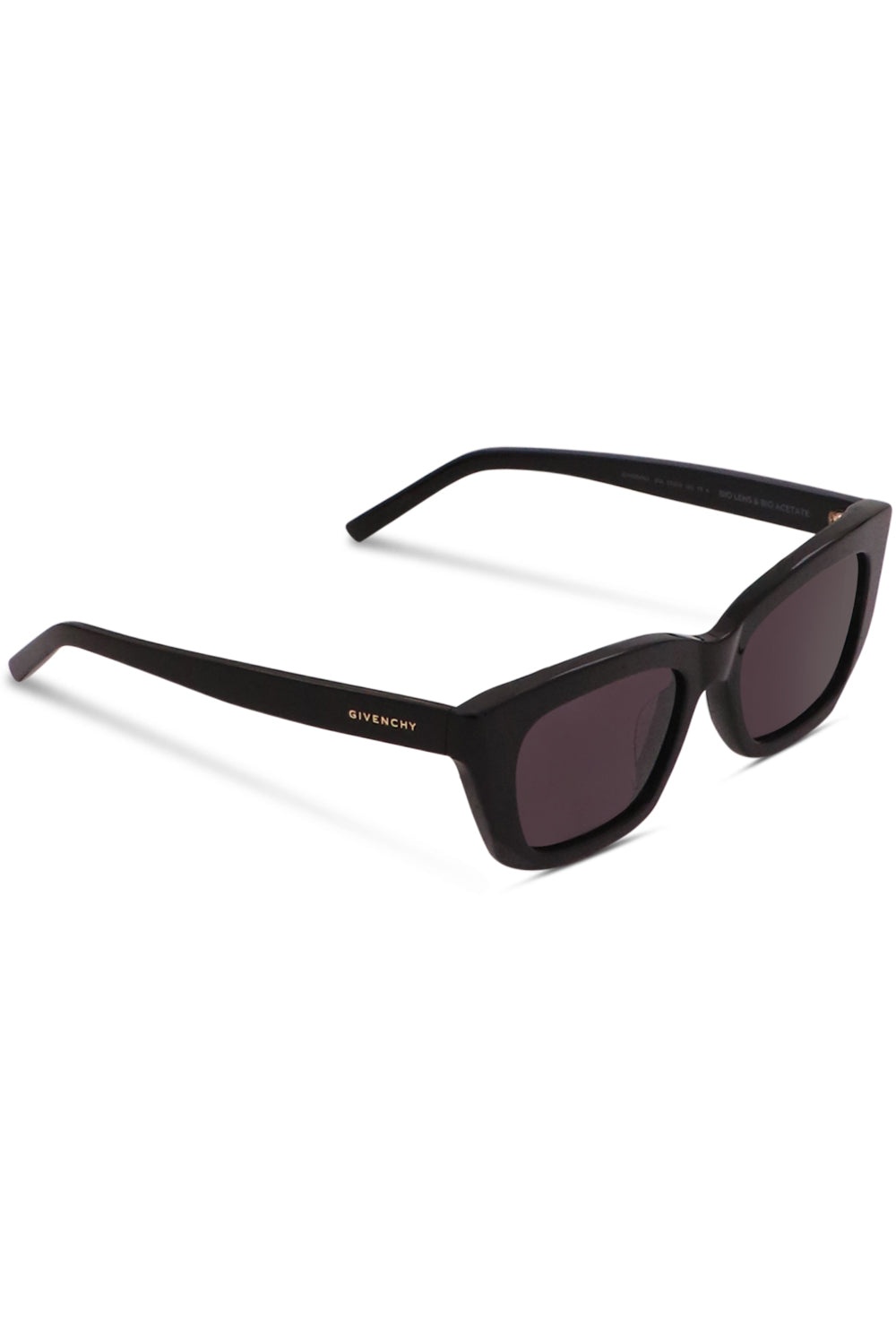 RECTANGLE SUNGLASSES | BLACK/BLACK - 4