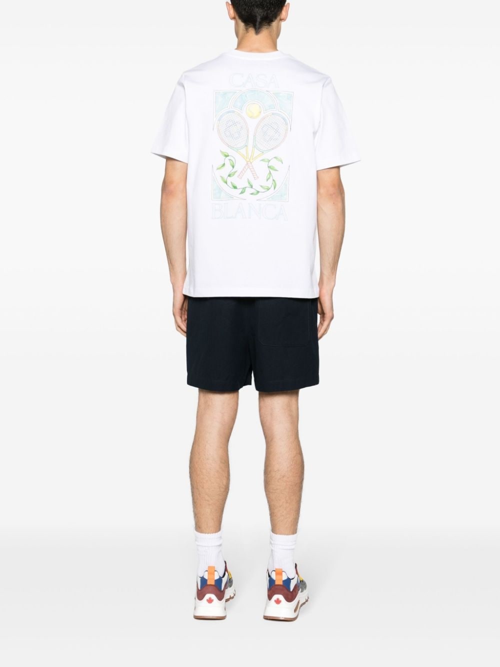 Tennis Pastelle cotton T-shirt - 2