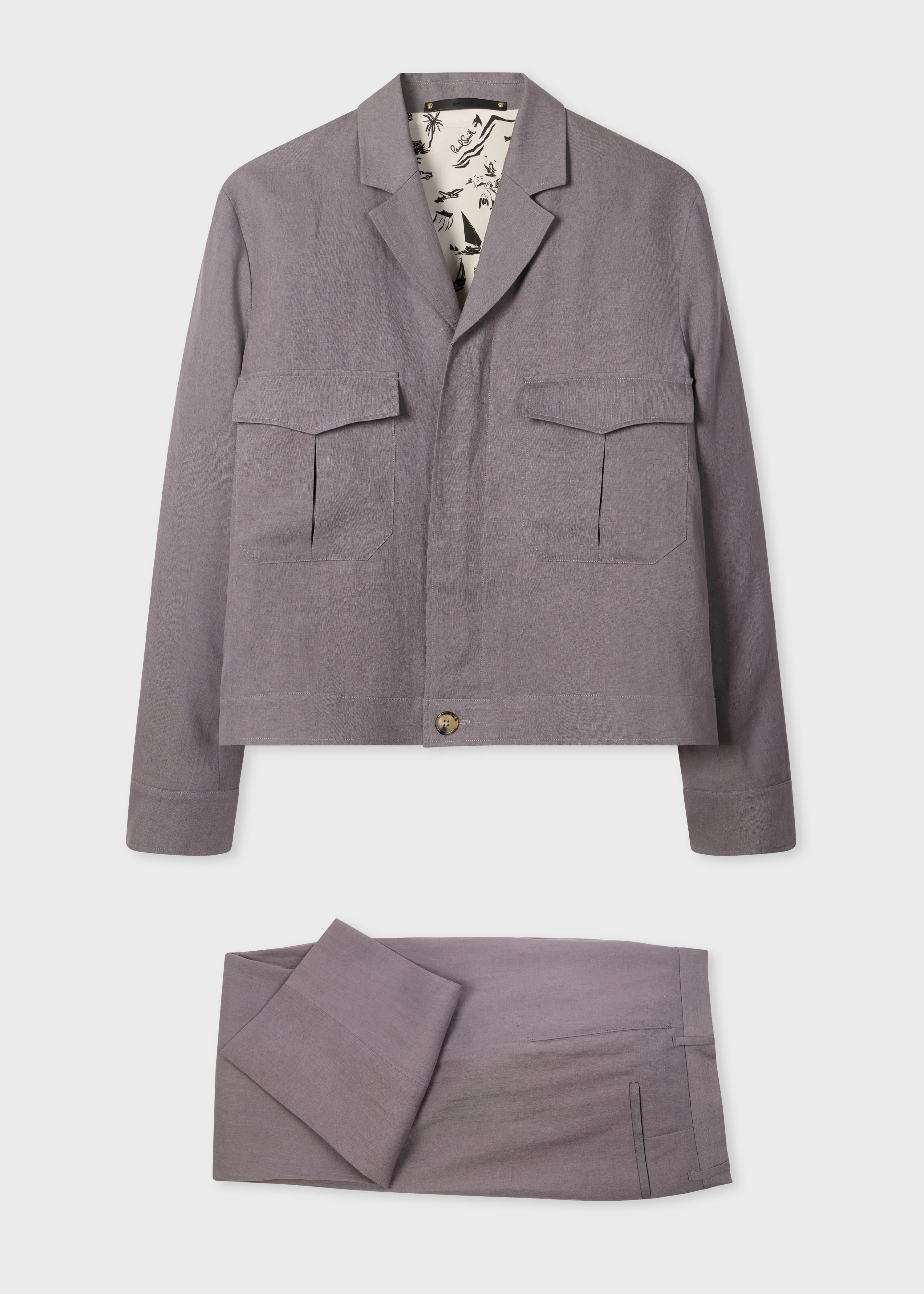 Mauve Linen Co-ord - 1