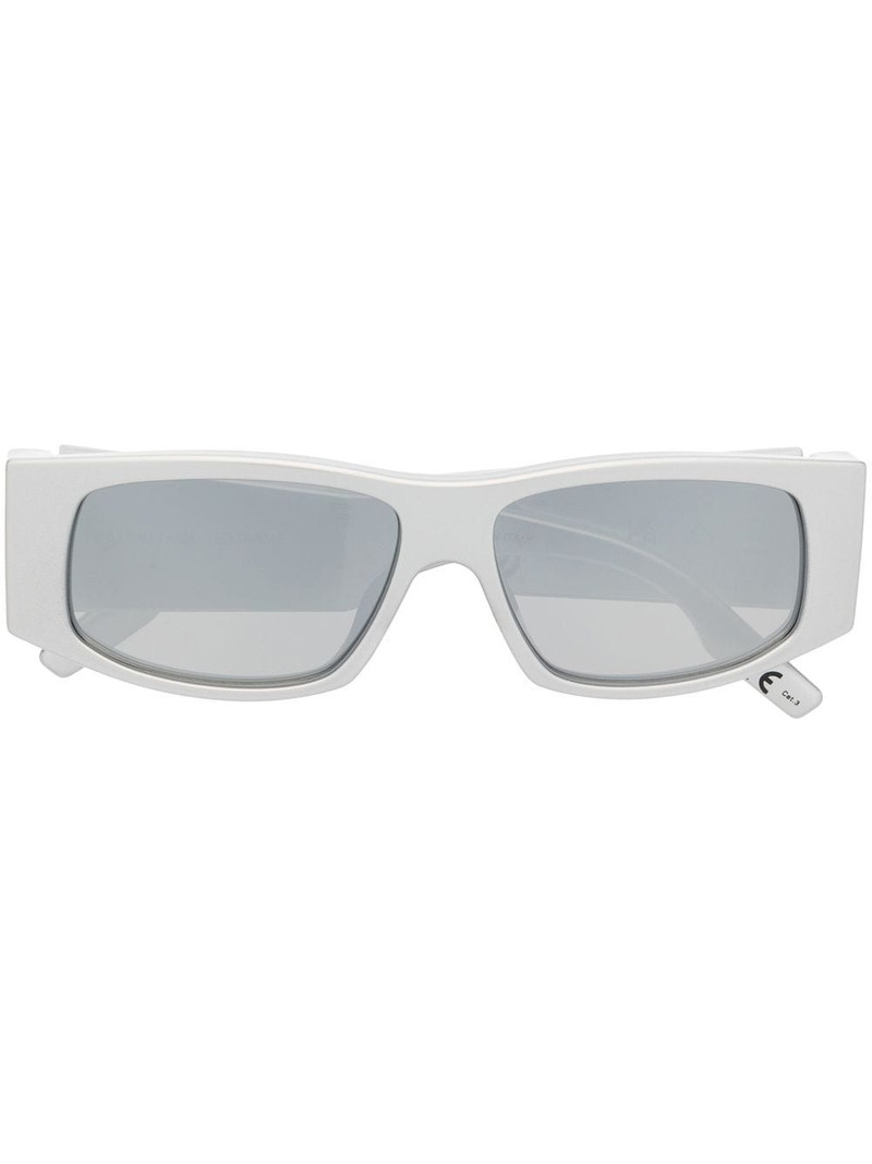 LED square-frame sunglasses 1