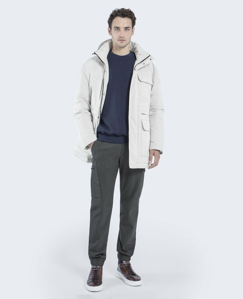 Paul & Shark RE 130 High Density Save the Sea multipockets Parka outlook