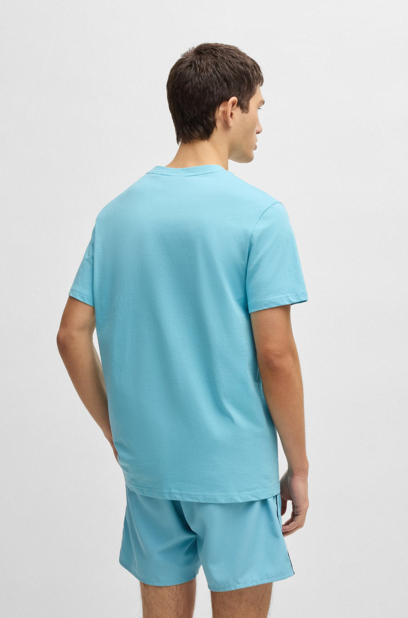 BOSS COTTON-JERSEY T-SHIRT WITH SPF 50+ UV PROTECTION outlook