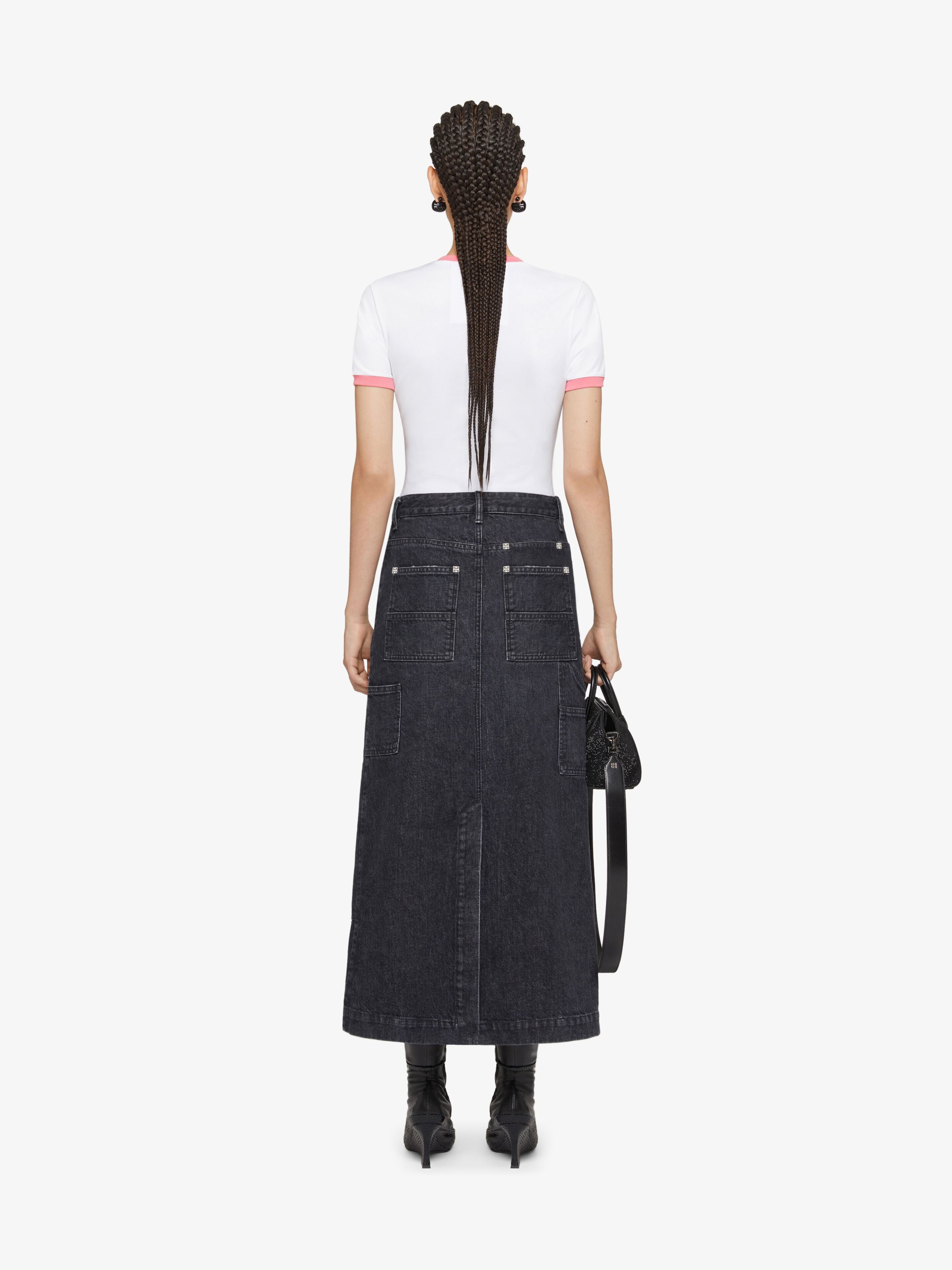 GIVENCHY SLIM FIT T-SHIRT IN COTTON - 4