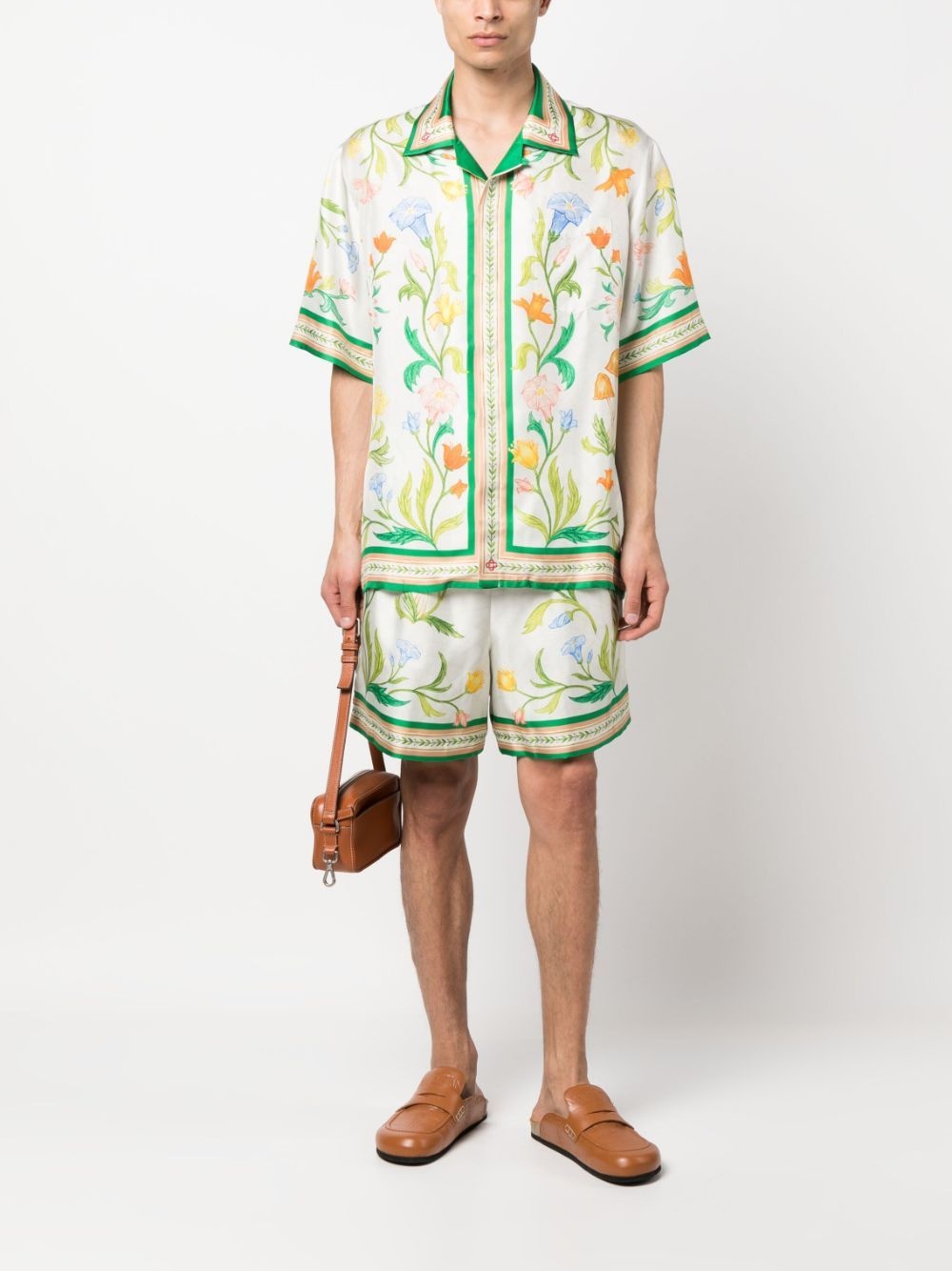 L'Arche de Fleurie silk shorts - 2