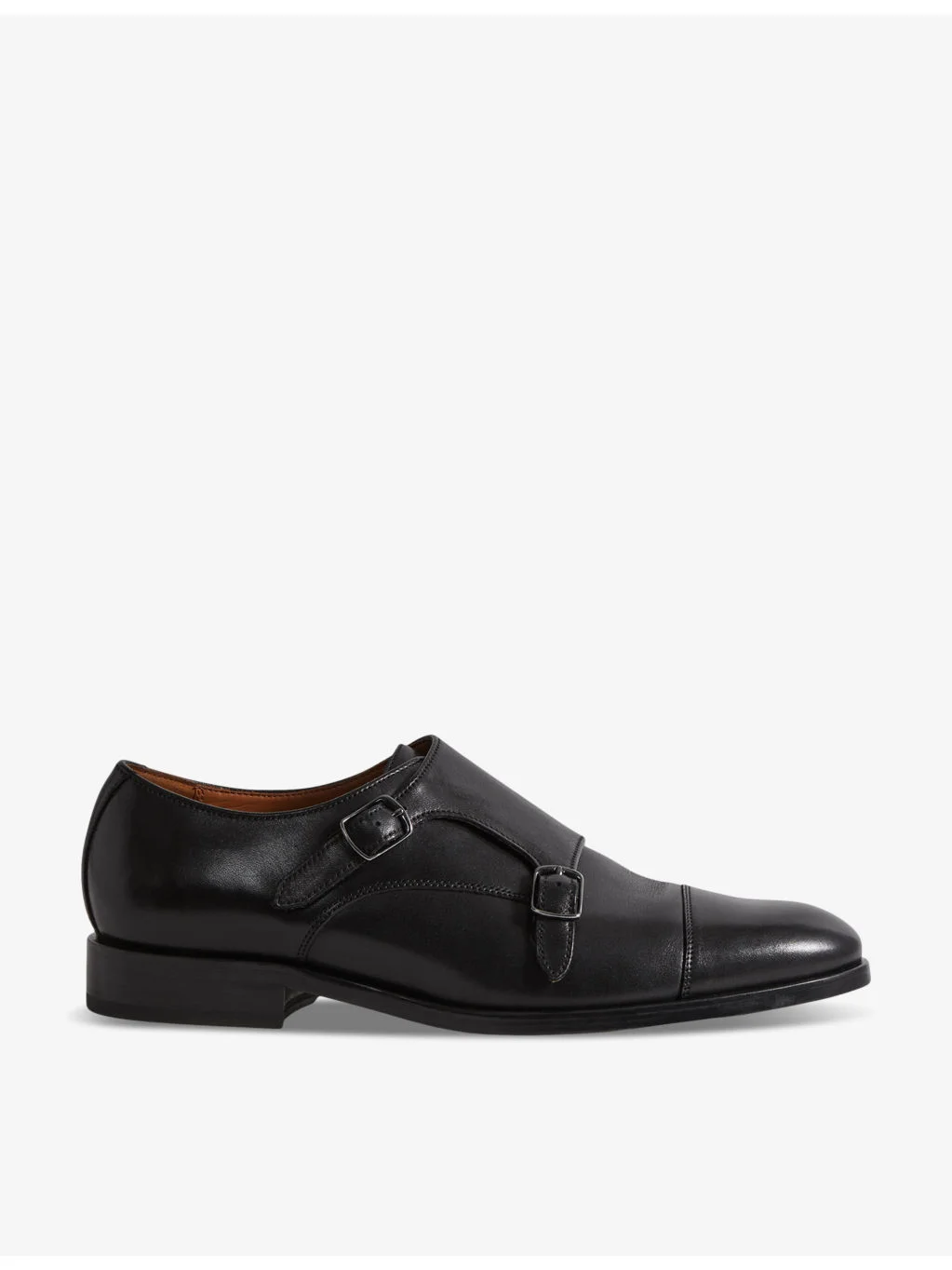 Amalfi double-monk strap leather shoes - 1