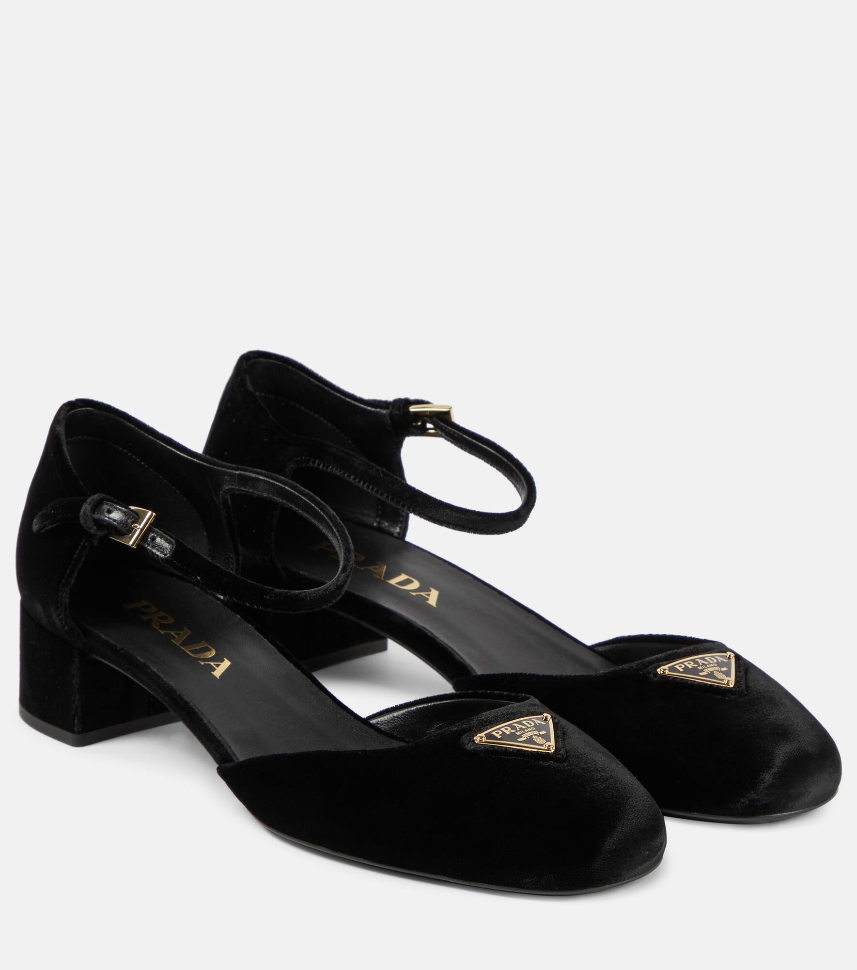 Velvet pumps - 1