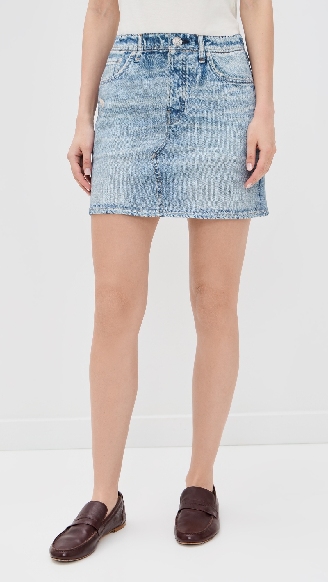 Miramar Terry Mini Skirt - 1