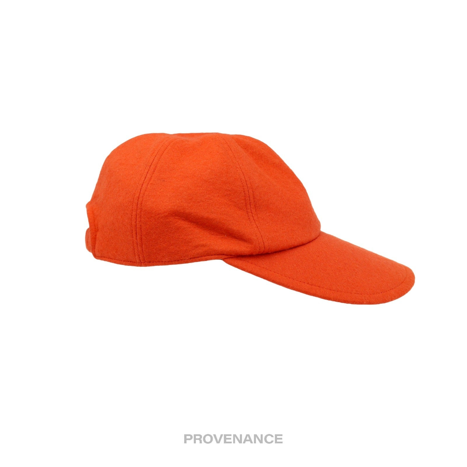 Christian Dior CD Wool Blend Cap Hat - Orange - 5