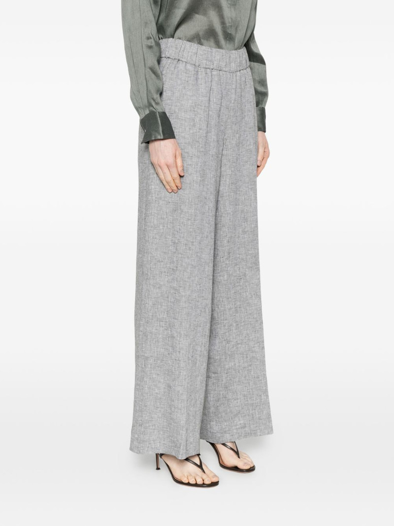 elasticated-waistband trousers 3