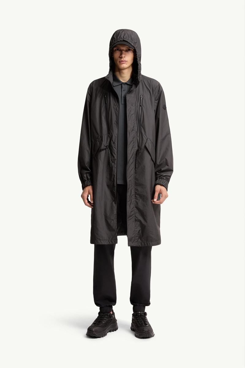 Moncler Aliso Hooded Rain Coat outlook
