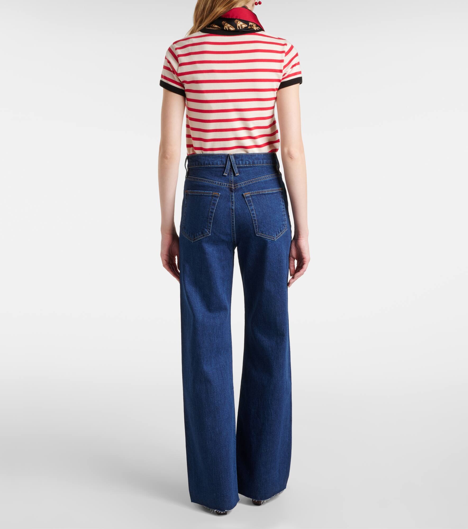 Grace high-rise wide-leg jeans - 3