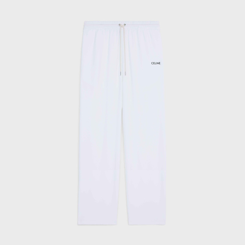 STRAIGHT CELINE JOGGING PANTS IN DOUBLE FACE JERSEY 1